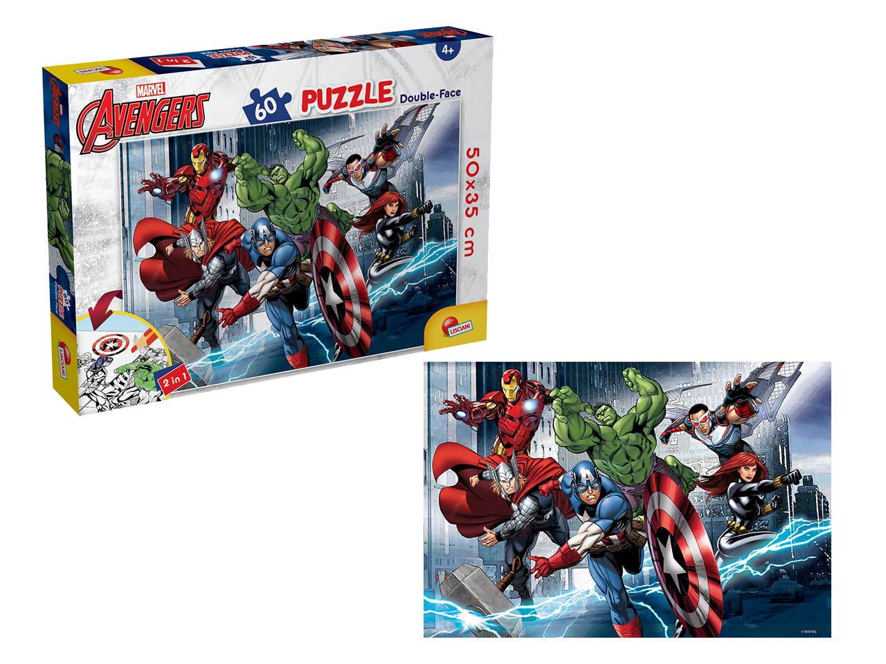 PUZZLE AVENGER MARVEL DF PLUS 6099696