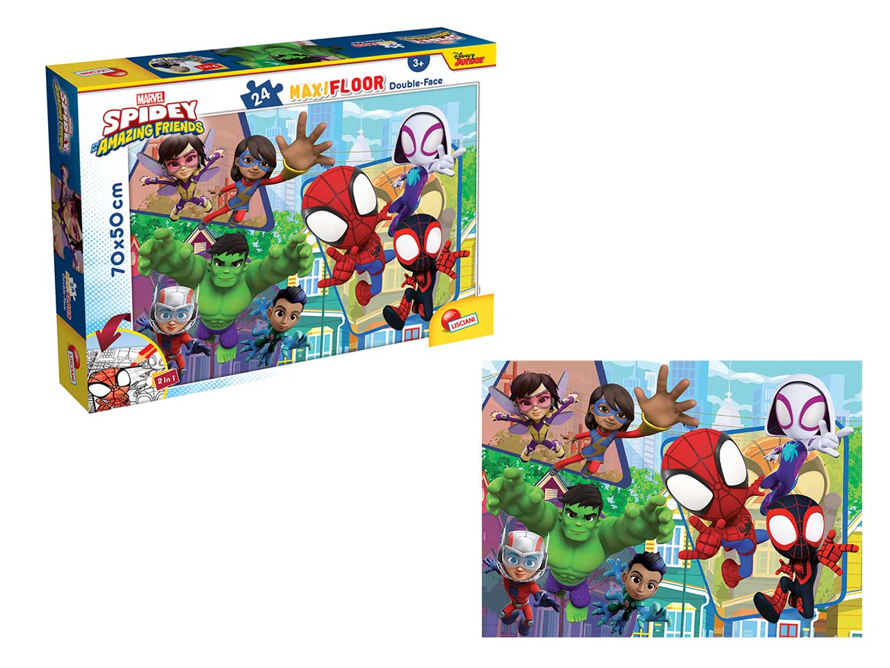 PUZZLE MARVEL DF MAXI FLOOR 24 S 99726