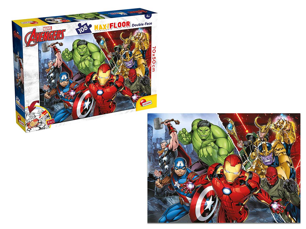 MARVEL PUZZLE DF MAXI FLOOR 108 99771