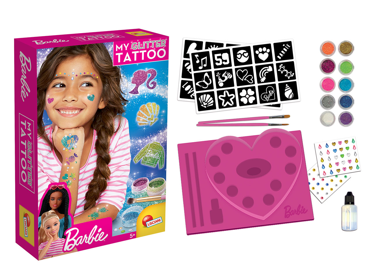 BARBIE MY GLITTER TATTOO 100958