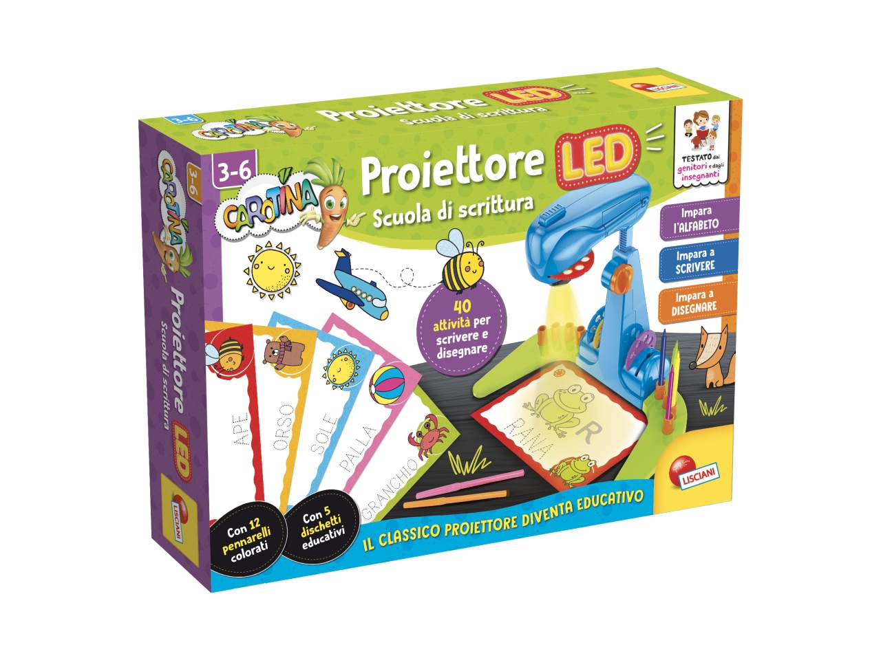 CAROTINA PROIETTORE LED SCUOLA D 102426