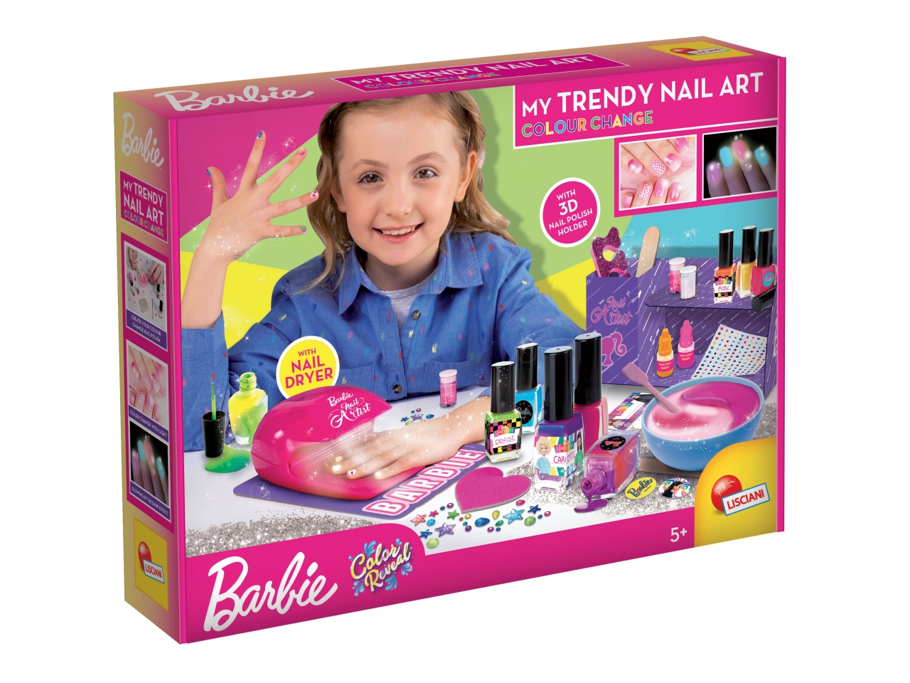BARBIE MY NAIL ART MACHINE COLOU 102747