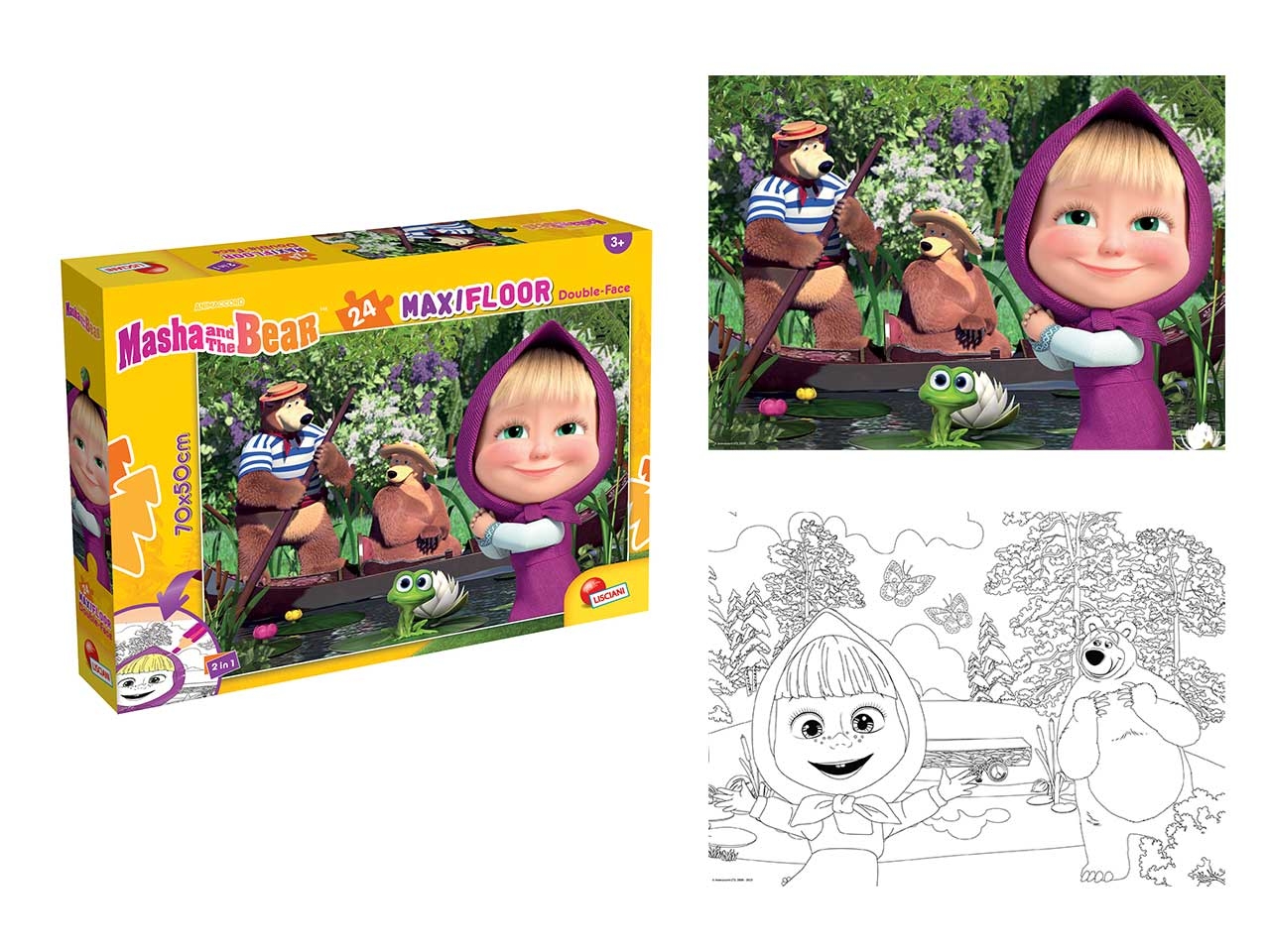 PUZZLE MASHA DOUBLE FACE104826