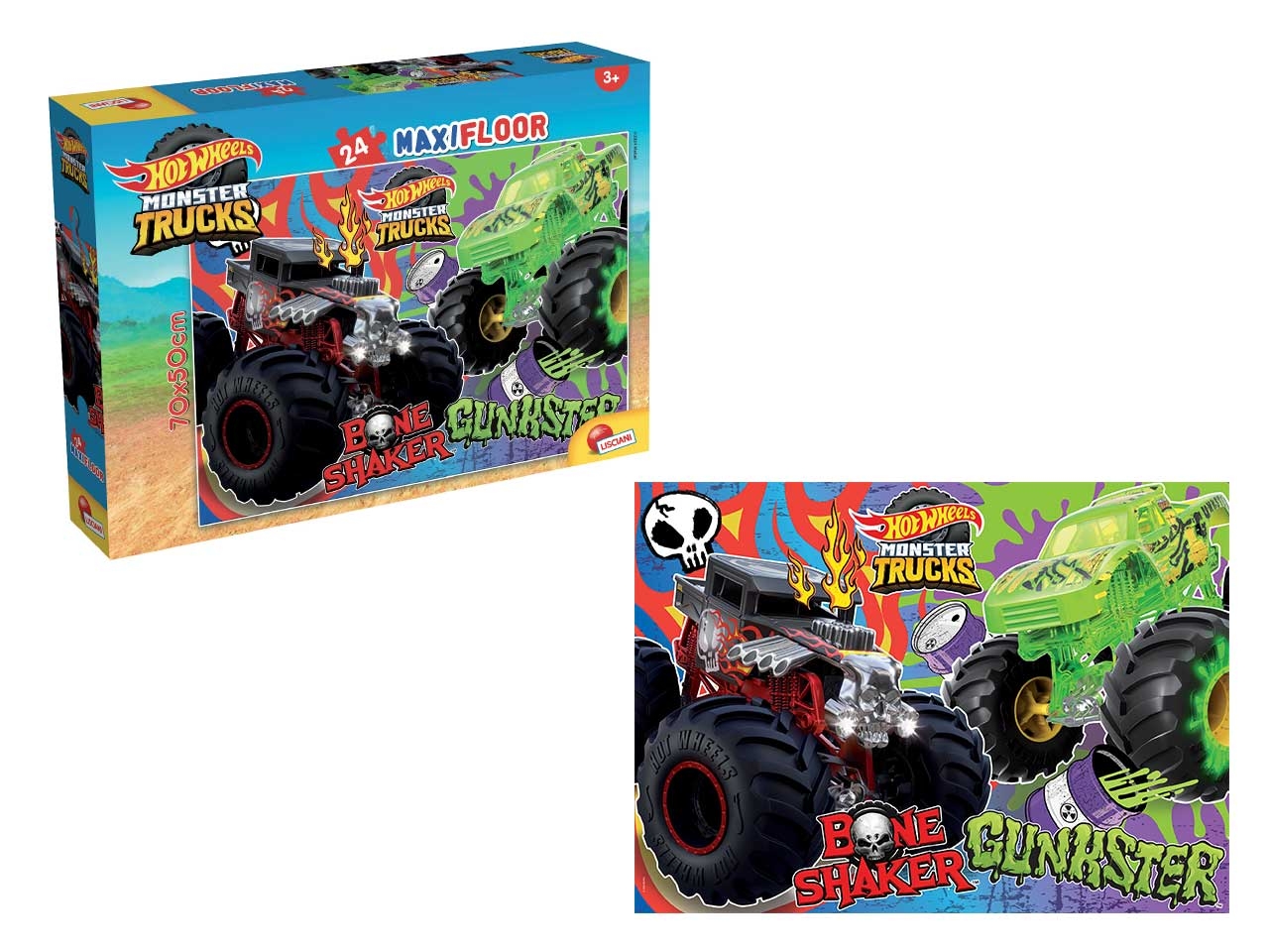 PUZZLE HOT WHEELS MAXIFLOOR 24 104789