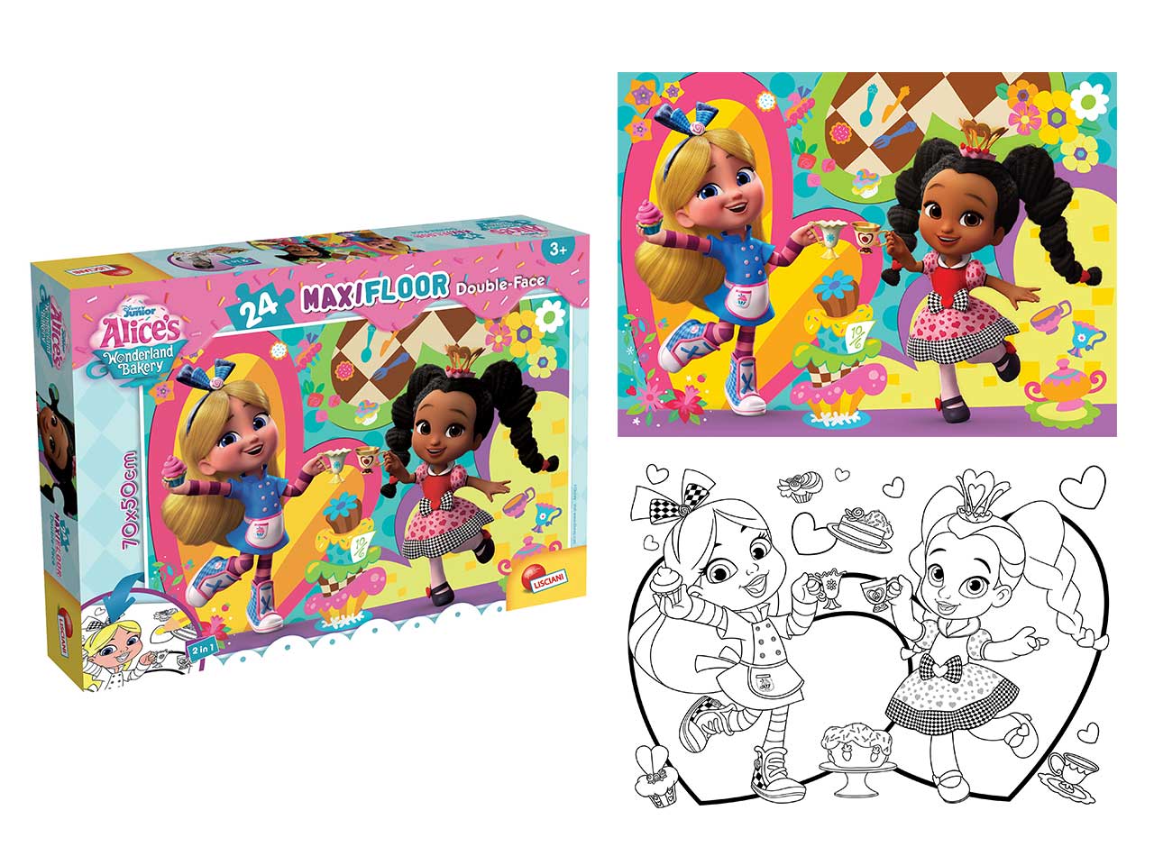 DISNEY PUZZLE D.FACE ALICE’S 99535