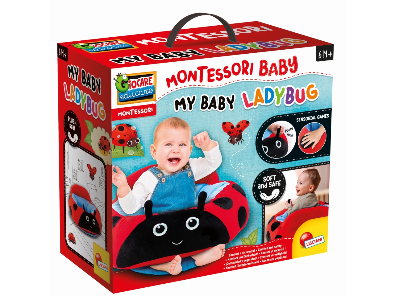 MONTESSORI BABY MY BABY LADYBUG 107339