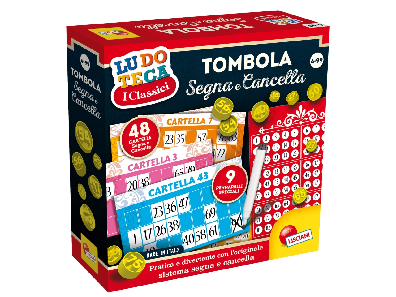 LUDOTECA TOMBOLA 48 CARTELLE 56996