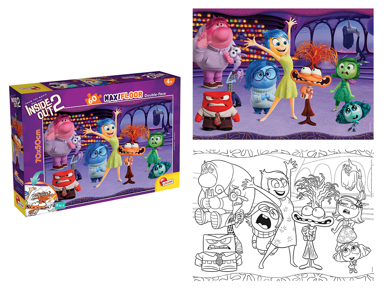 INSIDE OUT 2 PUZZLE MAXI 60PZ 112265