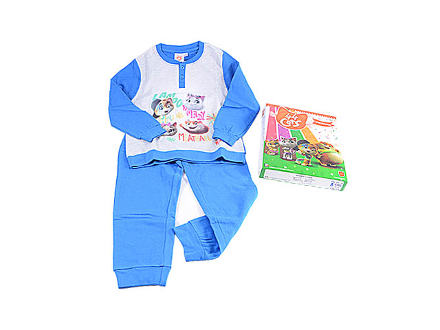 44 GATTI PIGIAMA LUNGO CAT44 390 44 GATTI PIGIAMA LUNGO CAT44 390