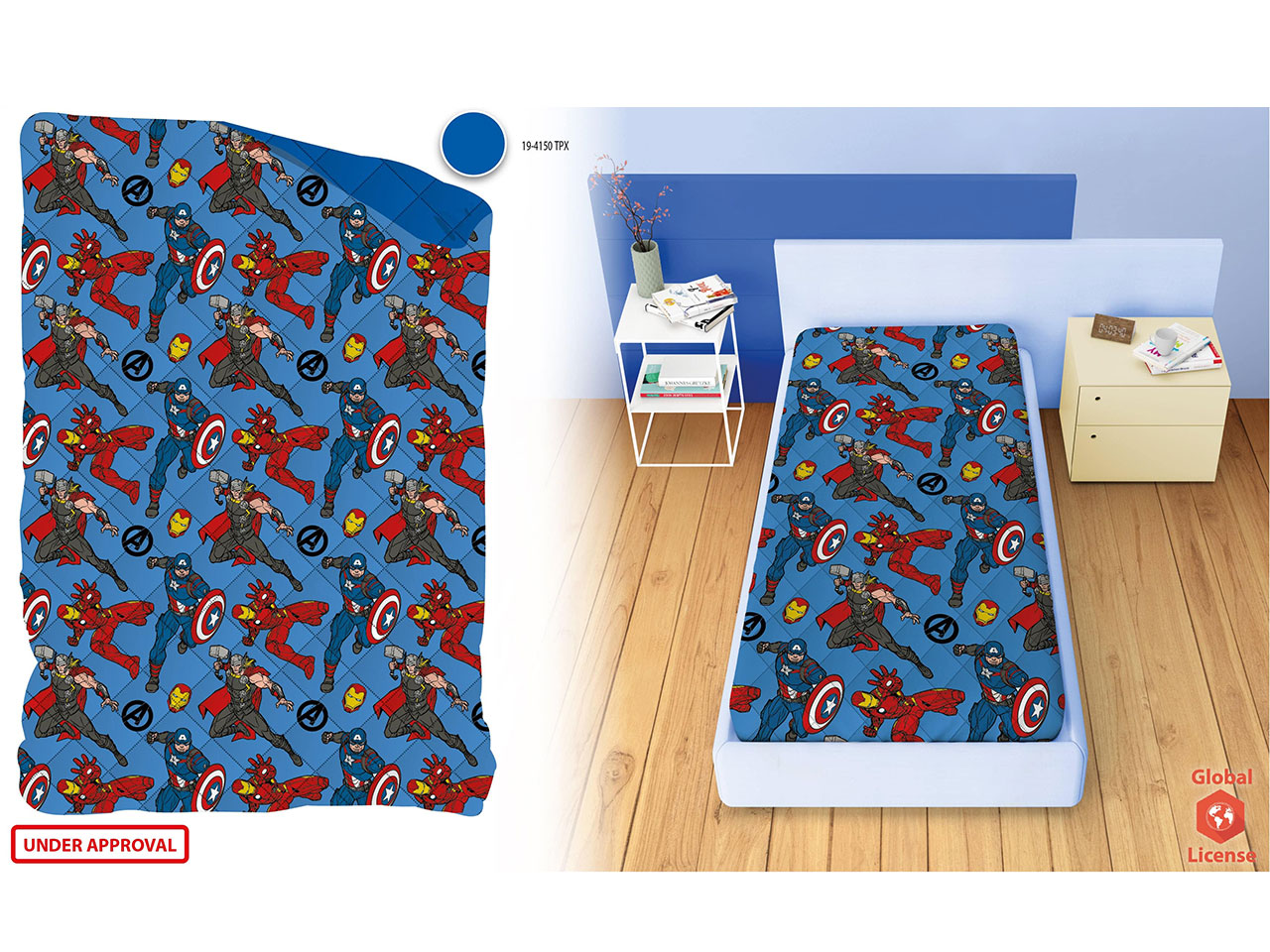 AVENGERS COPRILETTO 170X250CM 1366
