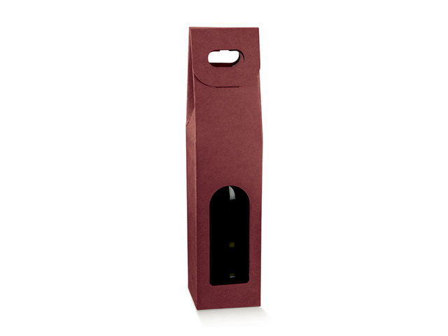 KRAFT BORDEAUX PORTABOTTIGLIA 1P 9x9x38CM 136985