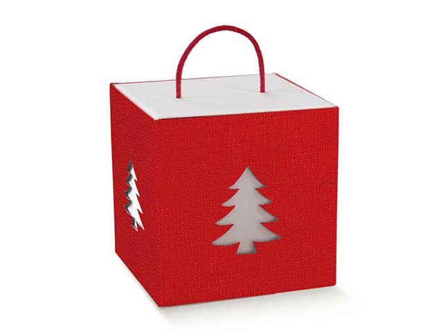 L.LINO ROSSO SCATOLA 210x210x210 38063