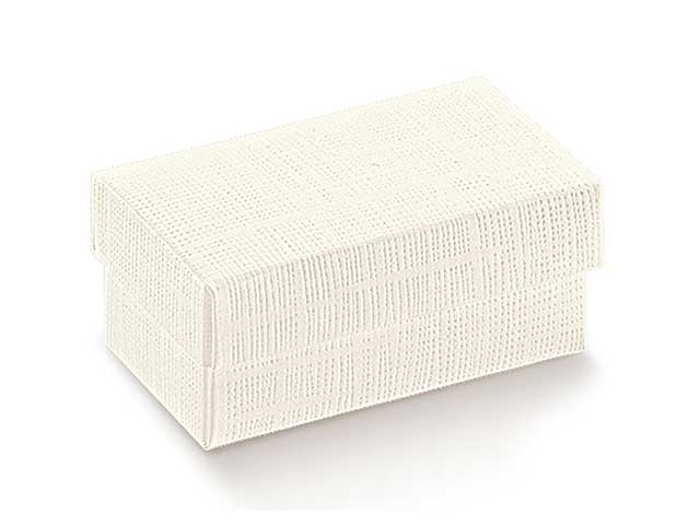 SCATOLA SETA BIANCA 250x250x60 14077