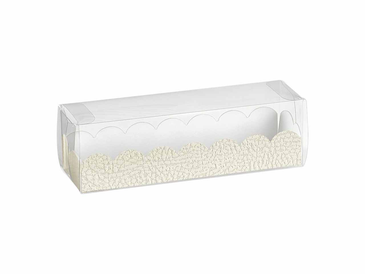 PELLE BIANCO SCATOLA PVC C/VASCH.19x5x5CM 115610C PELLE BIANCO SCATOLA PVC C/VASCH.19x5x5CM 115610C
