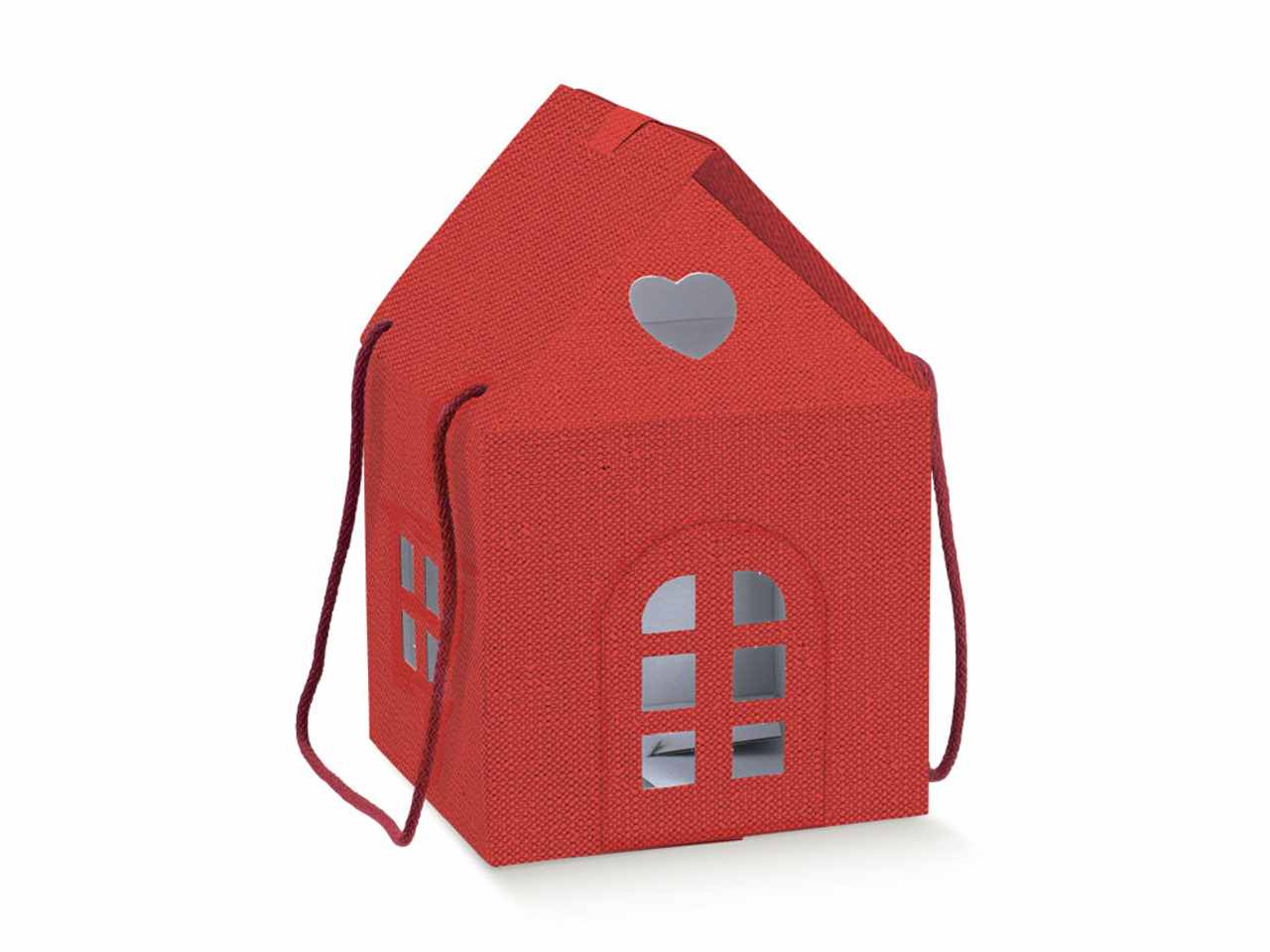 LINO ROSSA SCATOLA CASETTA 20X20X18CM L 37994