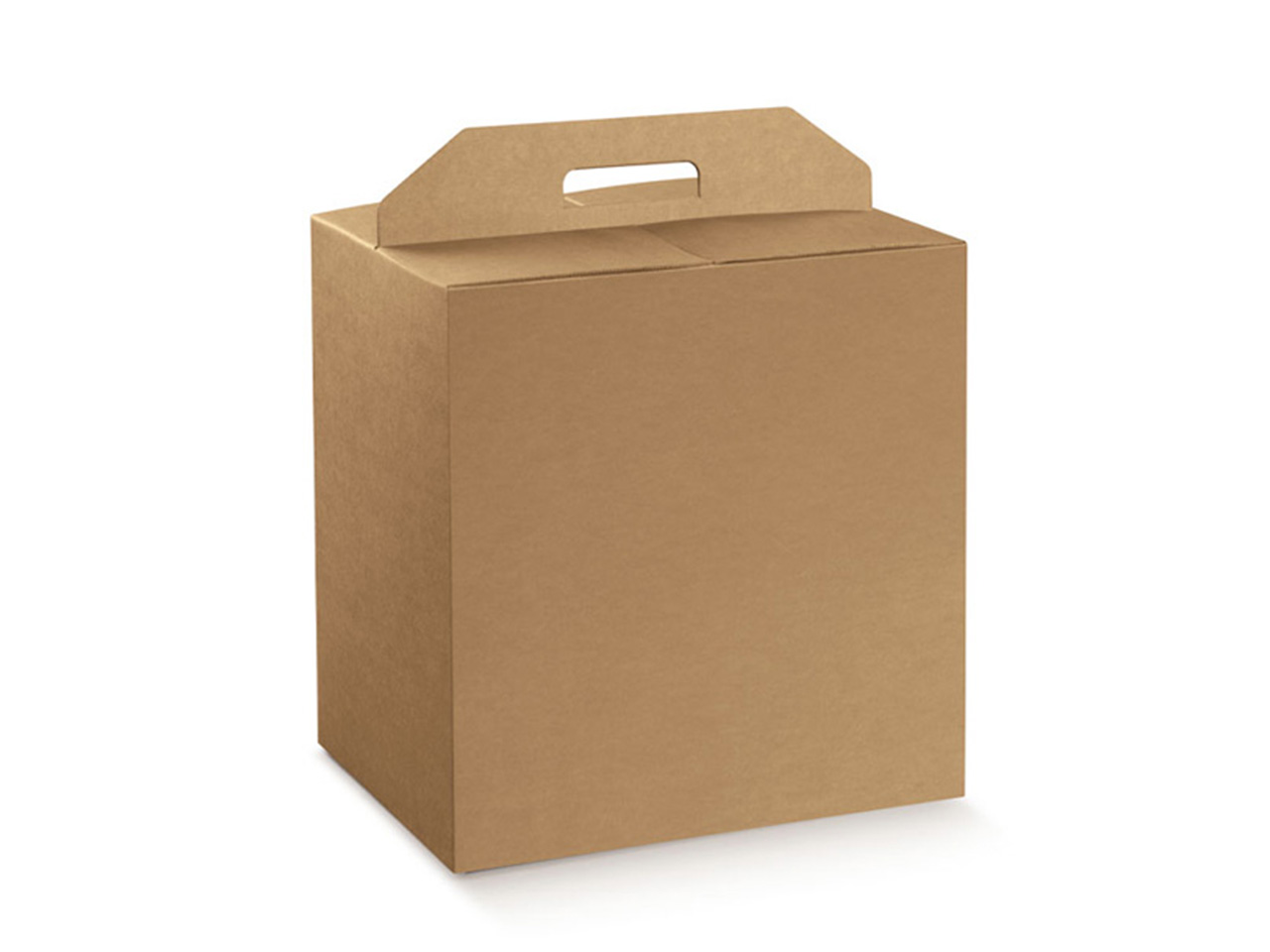 SCATOLA PORTAPANETTONE CON PORTABOTTIGLIA 138536