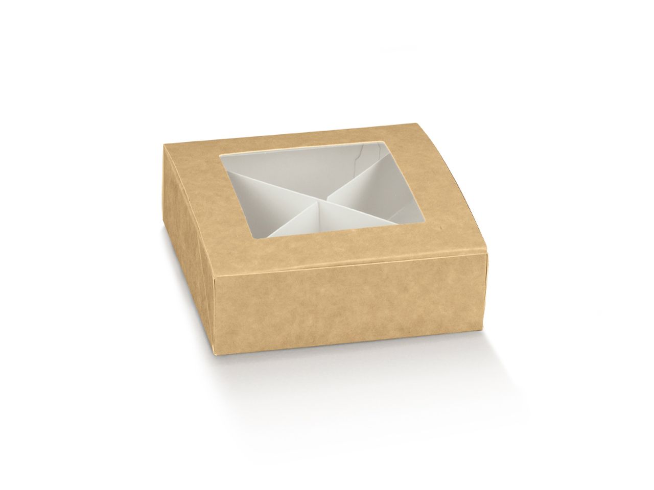 NATURE SCATOLA C/FINESTRA 8X8X3CM 1139083C NATURE SCATOLA C/FINESTRA 8X8X3CM 1139083C