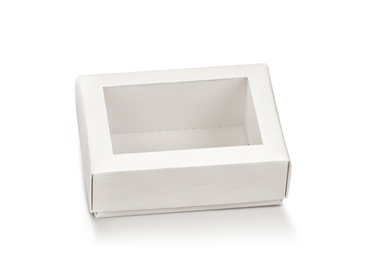 SCATOLA QUAD+COP.165X110X40 BIA. 119065C