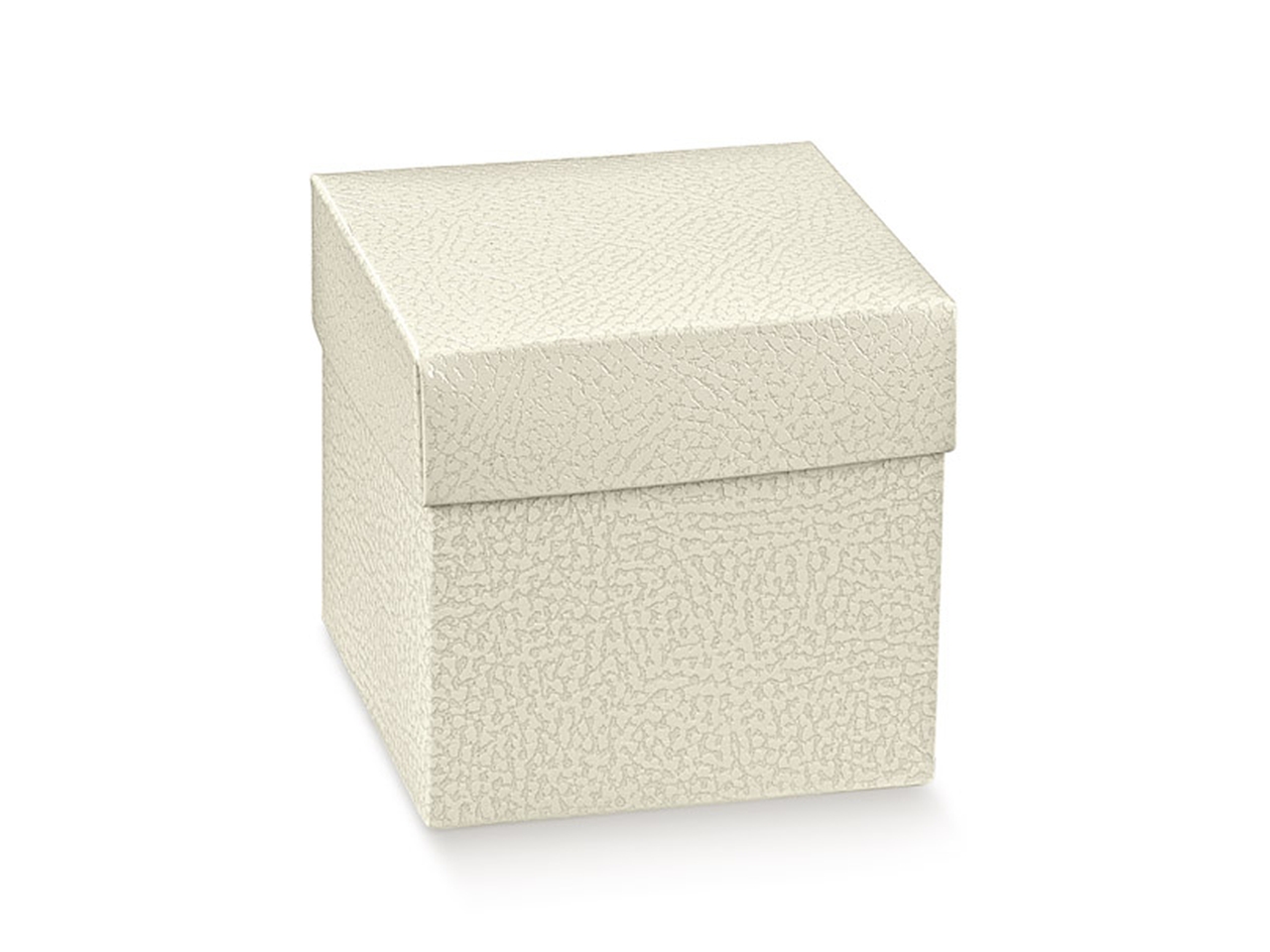 SCATOLA L.PELLE BIANCA 400X400X65 14711