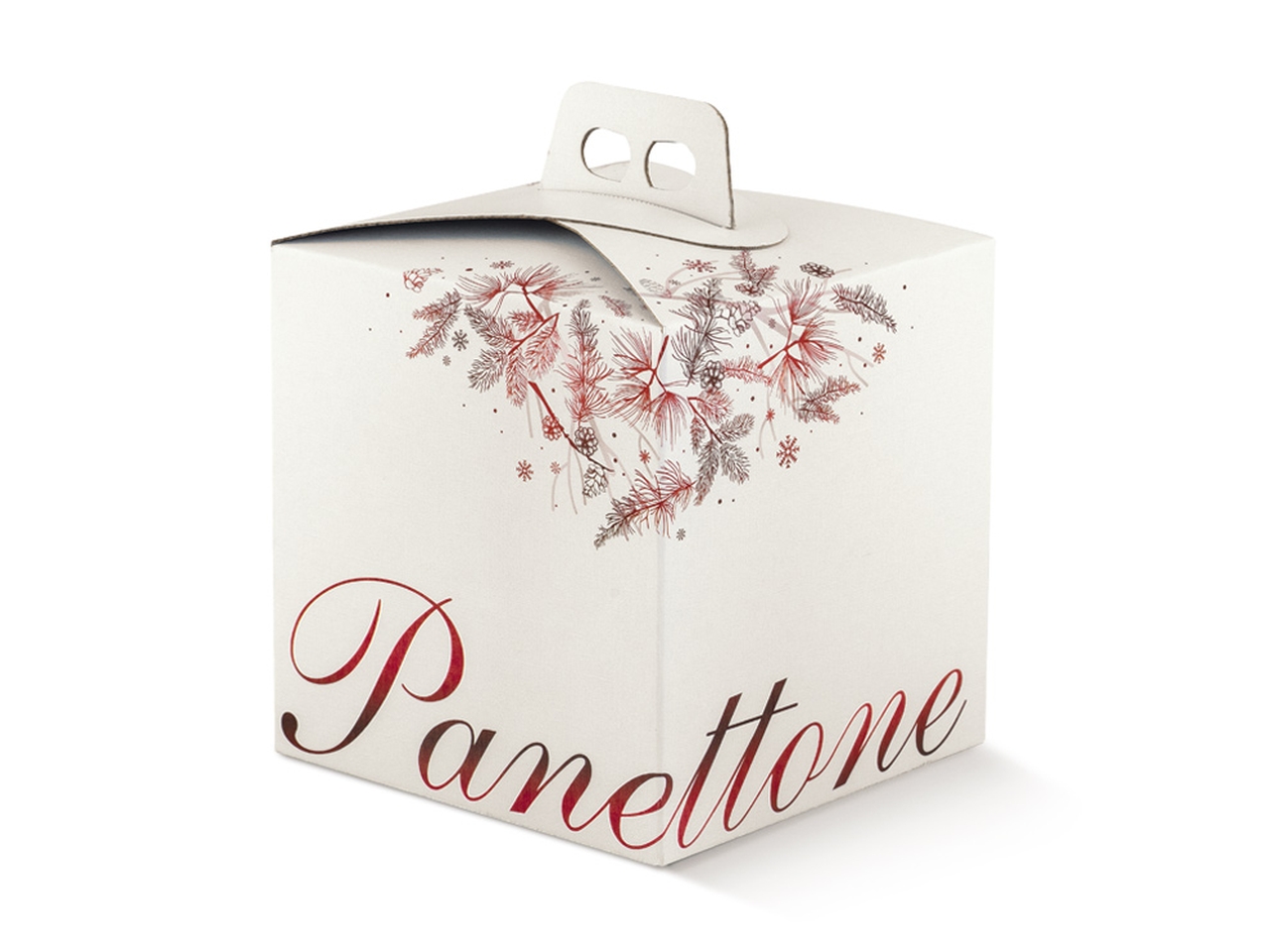 SCATOLA PORTA PANETTONE 21X21X22 39466