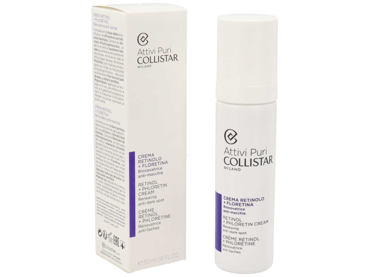 COLLISTAR CREMA RETINOLO+FLORENTINA 50ml