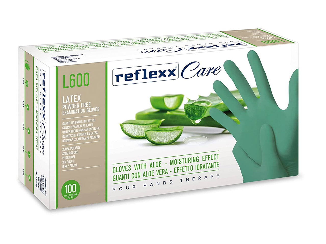 GUANTI LATTICE S/P CON ALOE TG.XL L600 XL