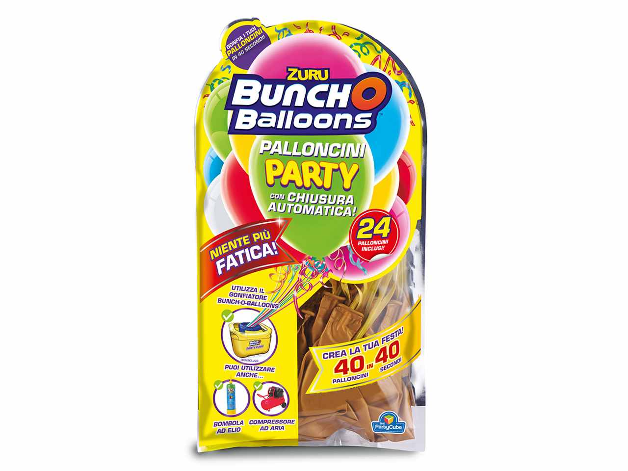PALLONI BUNCH-O-BALLOONS 24pz ORO .ZU005