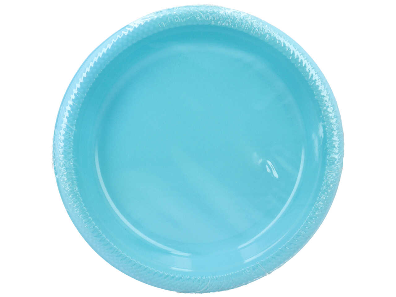 PIATTO PIANO 22,8 CM . AZZURRO 10PZ