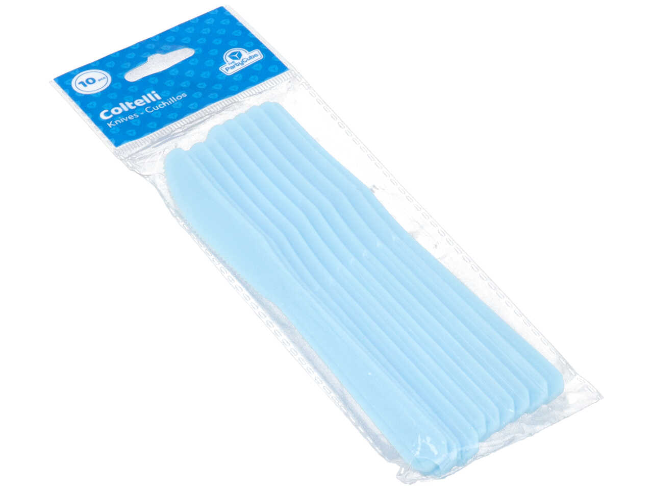 COLTELLO AZZURRO 10PZ