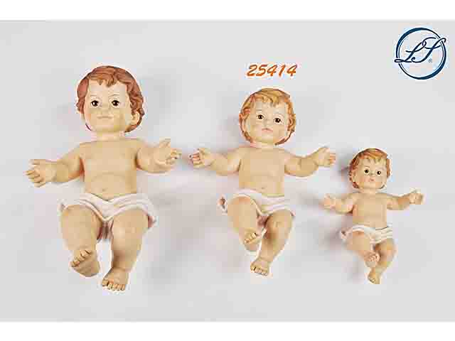 GESU’ BAMBINO IN RESINA MISURA 26 25414