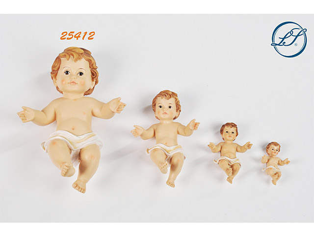 GESU’ BAMBINO IN RESINA MISURA 15 25412