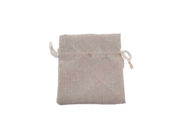 SACCHETTO COTONE BEIGE 11x12cm 52444 SACCHETTO COTONE BEIGE 11x12cm 52444
