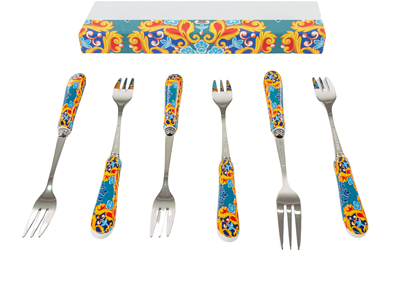 L.LES JEAUX SONT FAITS FORCHETTINA 15cm 6pz 54048 L.LES JEAUX SONT FAITS FORCHETTINA 15cm 6pz 54048