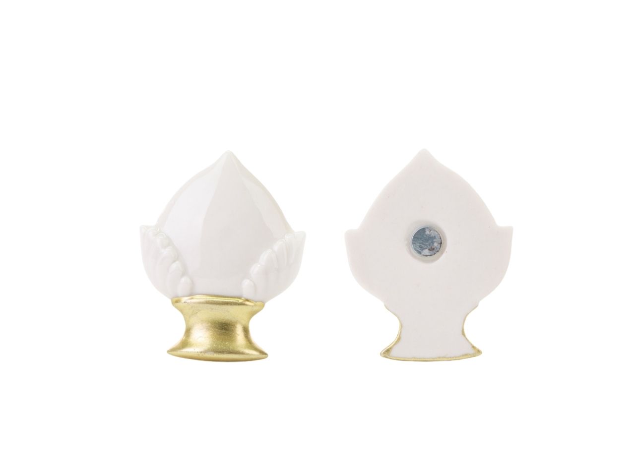 CALAMITA POMO BIANCO 5,5×6,5cm 54257