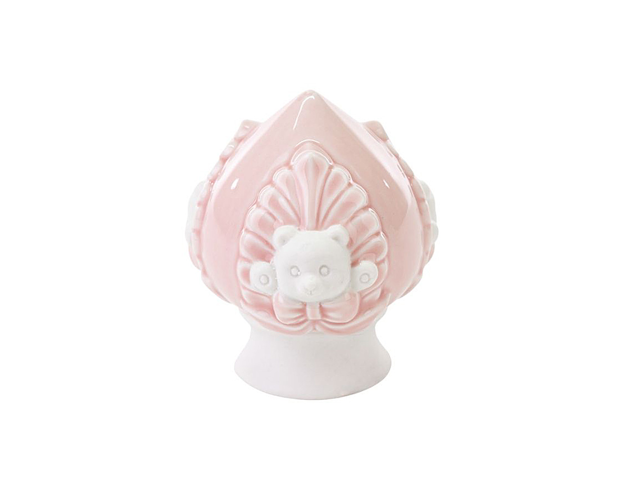 POMO ORSETTO PORC.ROSA 7x7xh.8cm 54283 POMO ORSETTO PORC.ROSA 7x7xh.8cm 54283