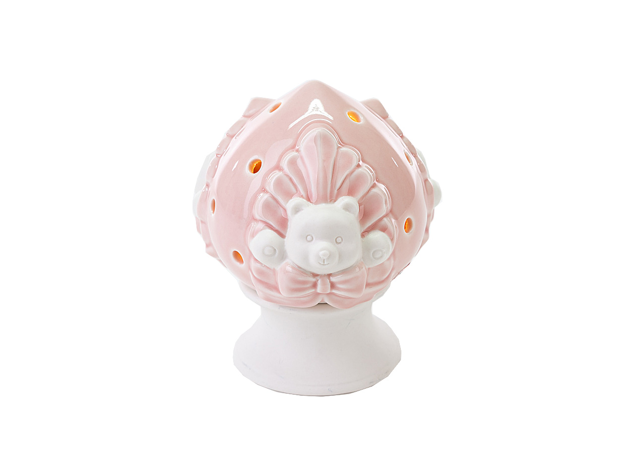 POMO ORSETTO PORC.ROSA 11x11xh.13 54285 POMO ORSETTO PORC.ROSA 11x11xh.13 54285