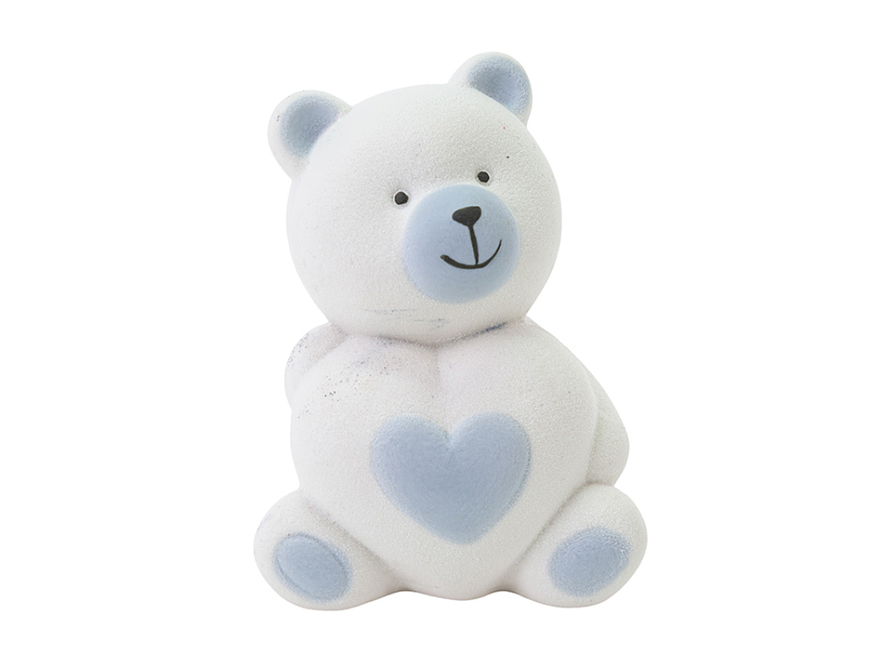 ORSETTO CUORE PORC.CELESTE 6,5xh.8cm 54332 ORSETTO CUORE PORC.CELESTE 6,5xh.8cm 54332