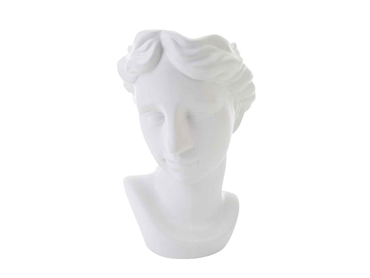 VASO TESTA DONNA BIANCO 22,5×19,5xh31cm 54357