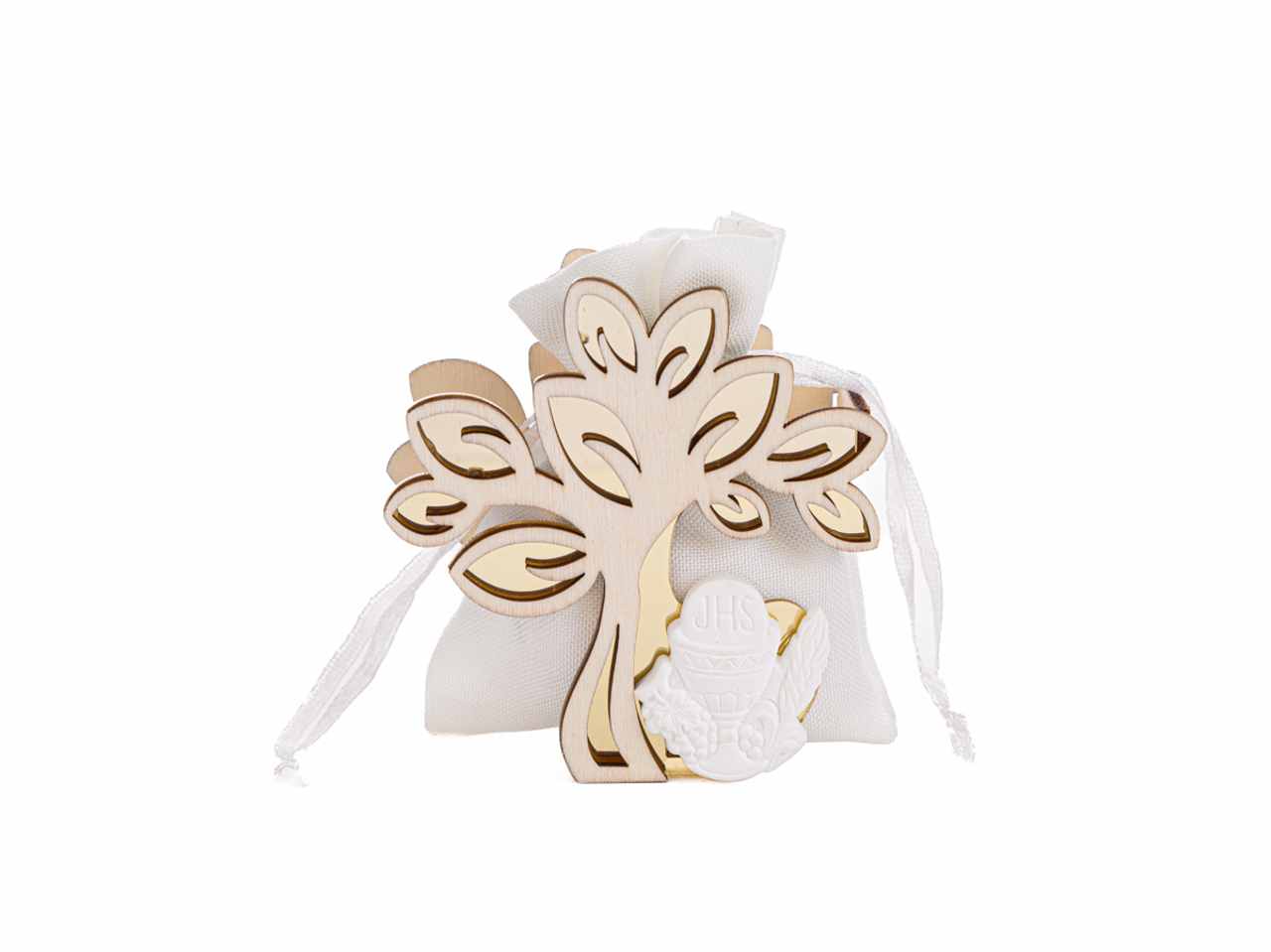 SACCHETTO PORTA CONFETTI ALBERO C 55474