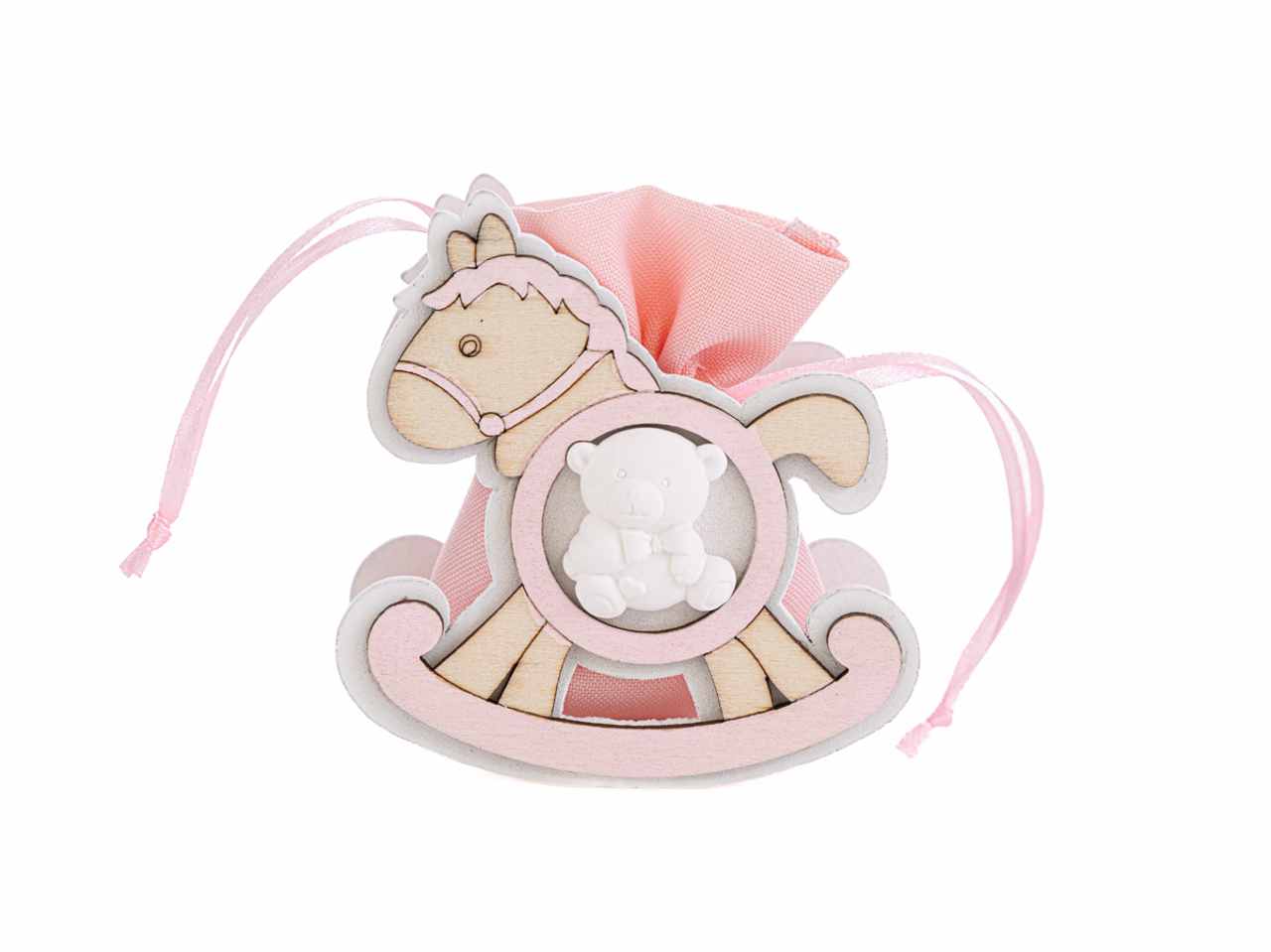 SACCHETTO PORTA CONFETTI IN LEGNO 55466