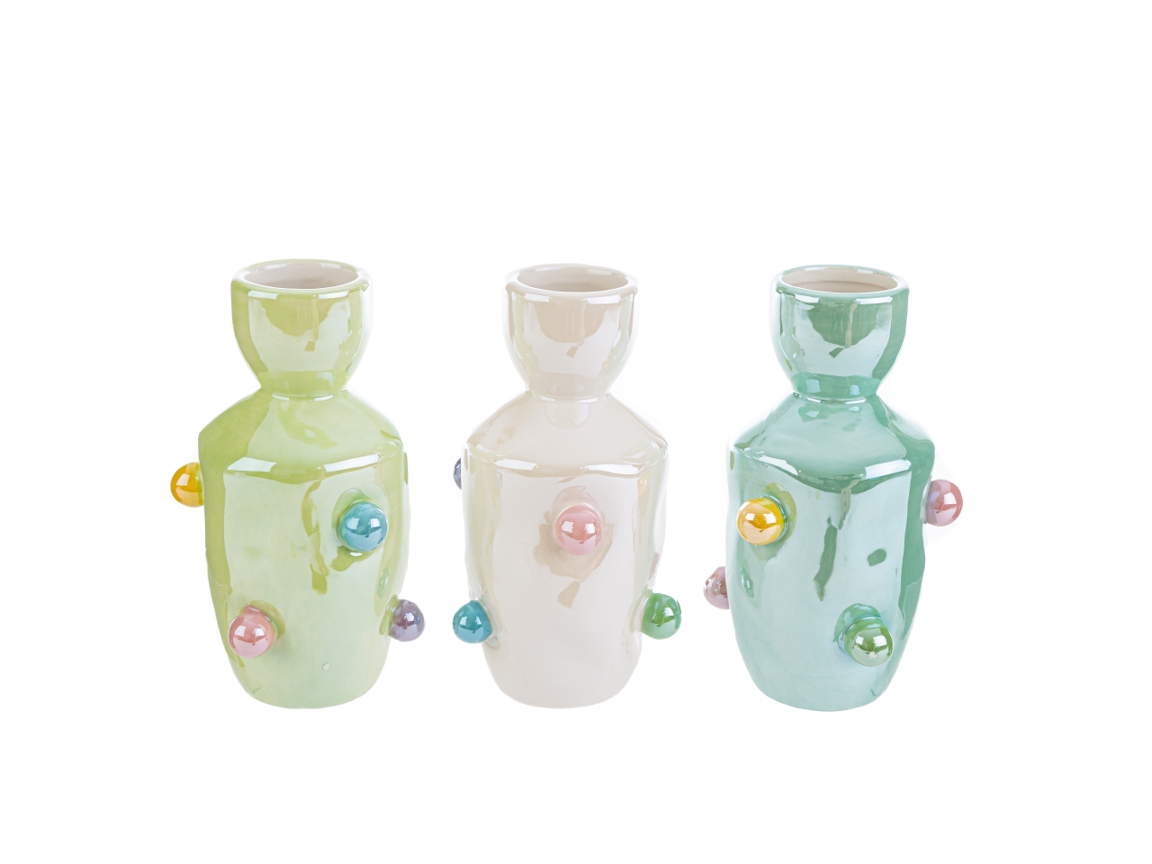 VASETTO CERAM.BALLS 3ASS.7,5X7,5X 56226 VASETTO CERAM.BALLS 3ASS.7,5X7,5X 56226