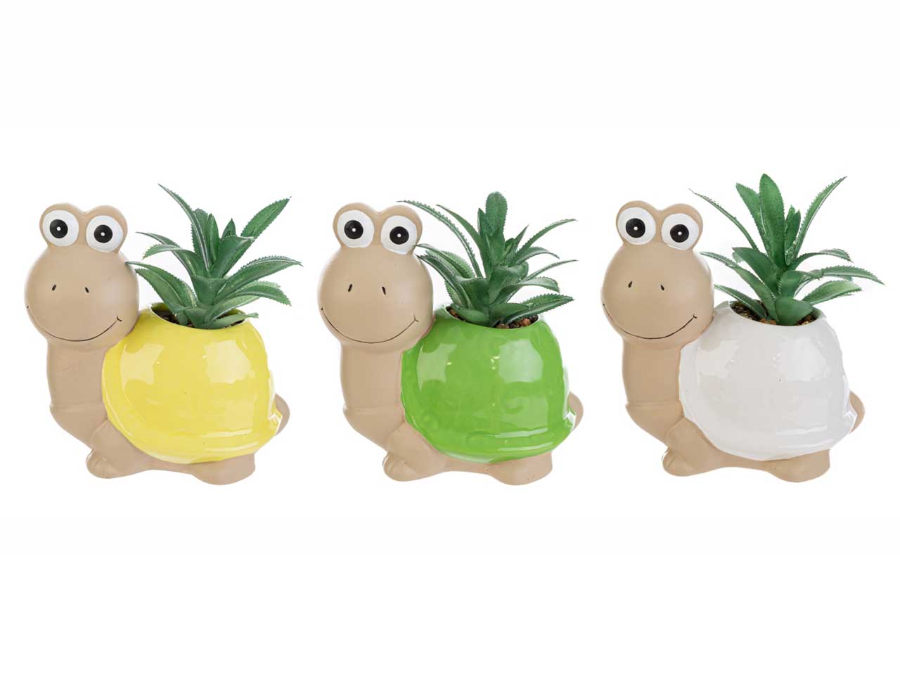 TARTARUGA PIANTINA ARTIFIC.3COL. 56014