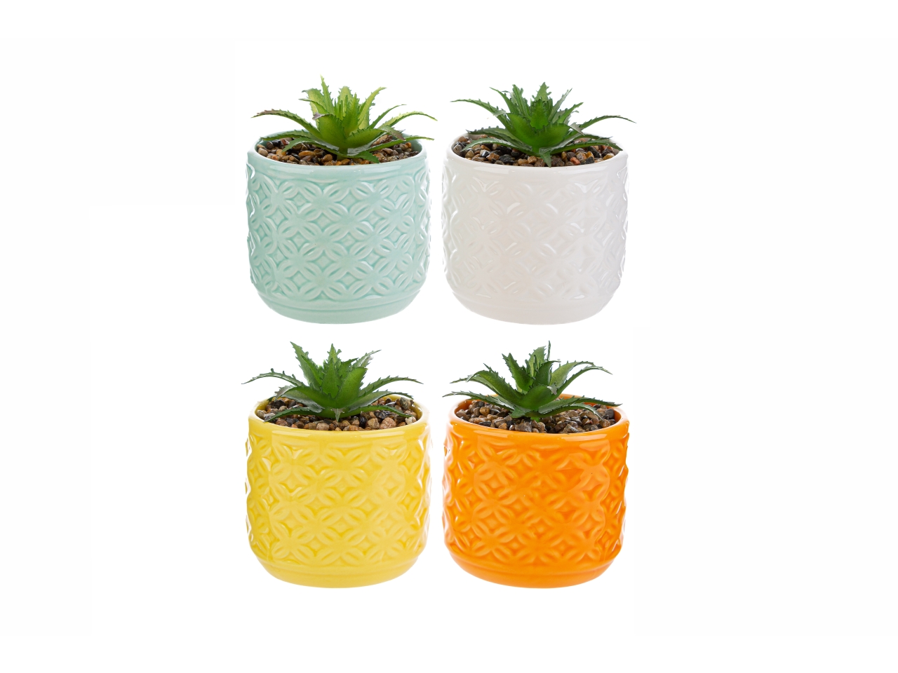 VASETTO PIANTI. ARTIFIC.4 COL.ASS 56010 VASETTO PIANTI. ARTIFIC.4 COL.ASS 56010