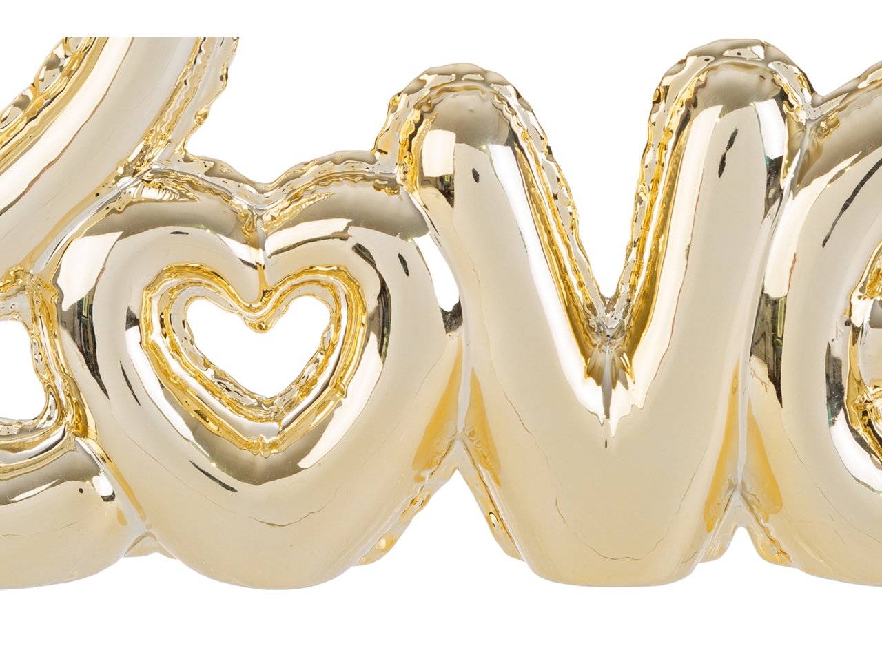 SCRITTA LOVE ORO 32X5XH.16CM 57118 SCRITTA LOVE ORO 32X5XH.16CM 57118