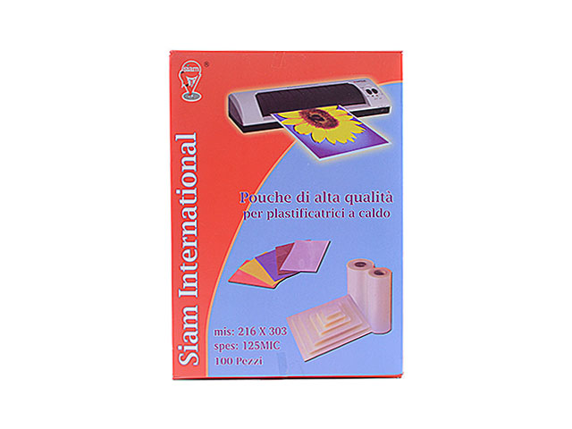 100 POUCH MM.216X303 125MC 1684/2