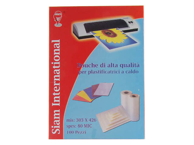 POUCH MM.303X426 80MC 100pz 1685
