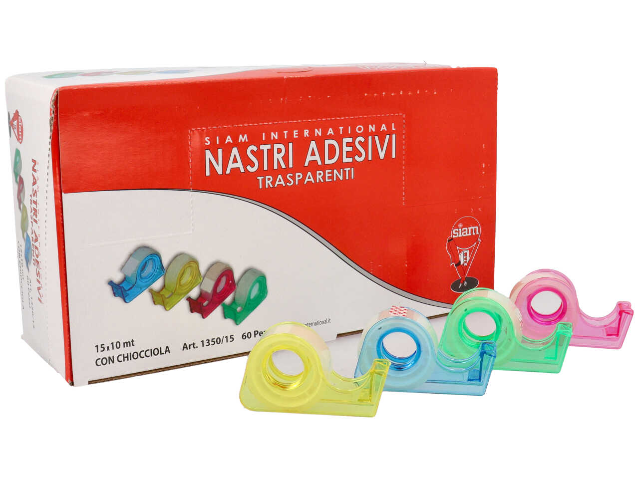 NASTRO C/CHIOCC. mm10X10mt.60pz 1350/15