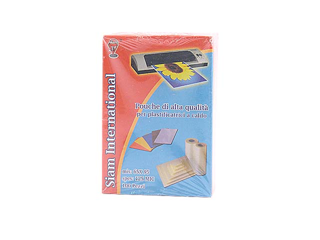 FOGLIO POUCHE 65X95mm 125MC 1688