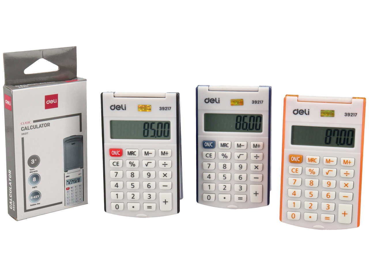 CALCOLATRICE TASC.8CIFRE ASSORTITE E39217