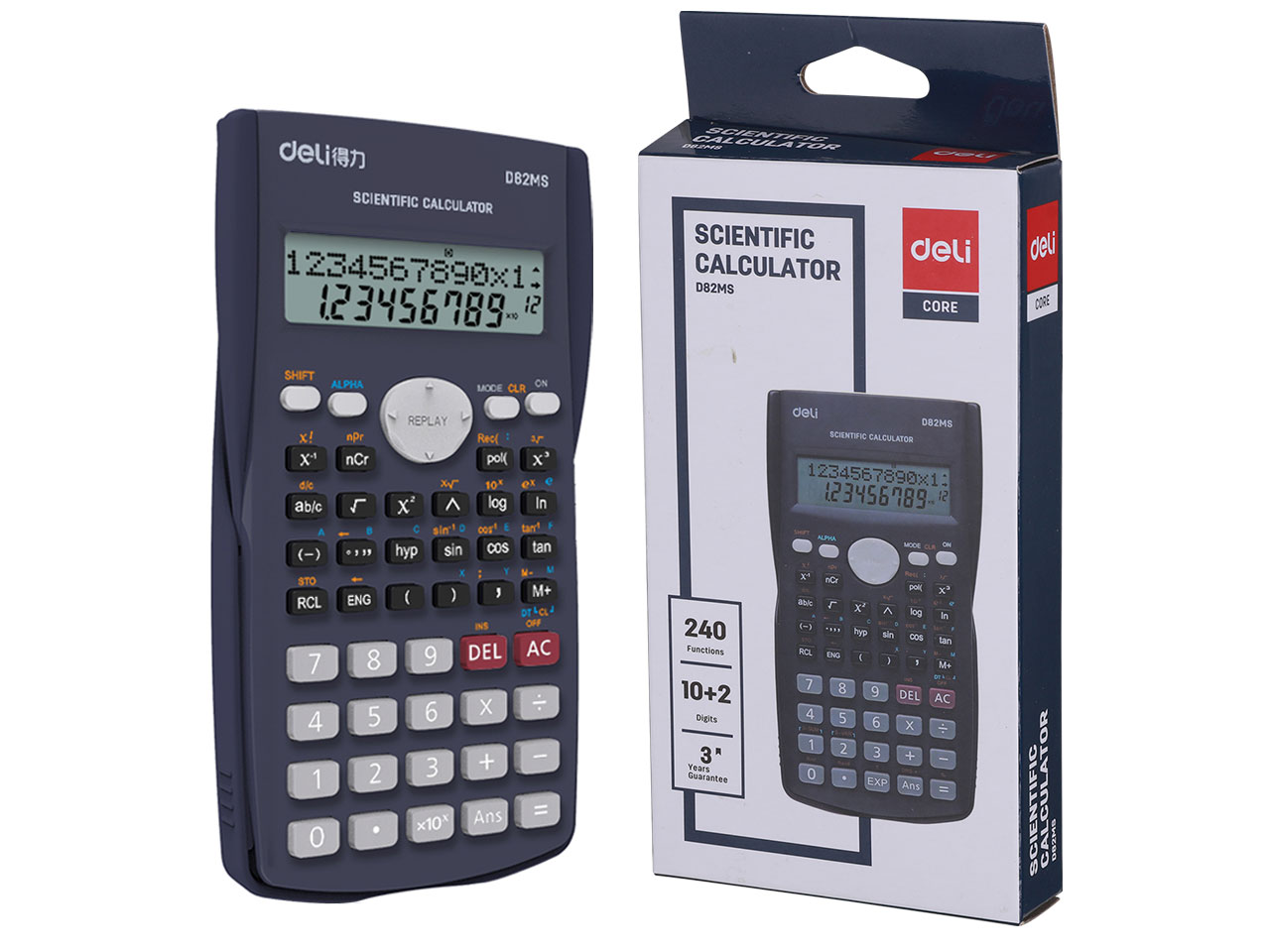 DELI CALCOLATRICE SCIEN.240FUNZ. ED82MS